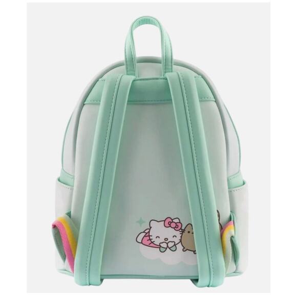Loungefly Hello Kitty Balloons and Rainbow Backpack